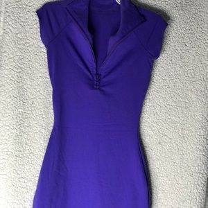 Zip up Body con dress